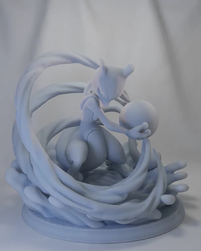 STL - goal mewtwo render 2