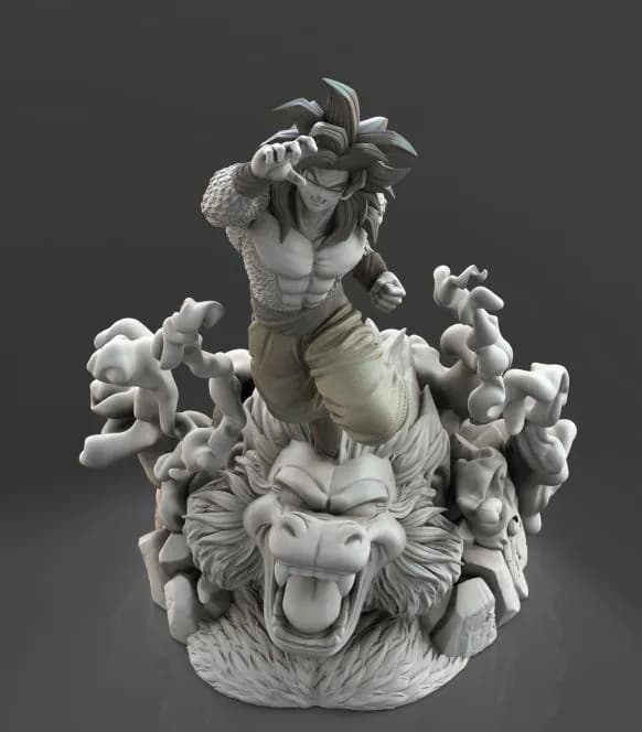 STL - goku ssj4 stl