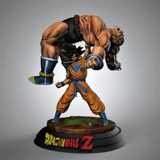 STL - goku vs nappa stl