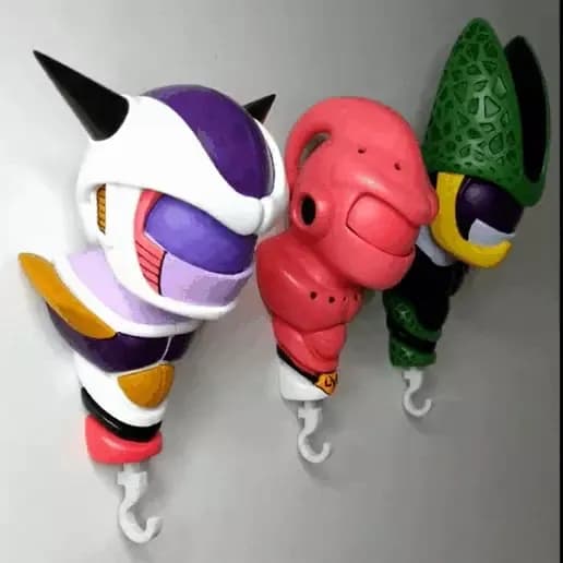 STL - holders llaves dragon ball z