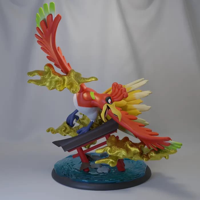 STL - hooh & beast pack render 3