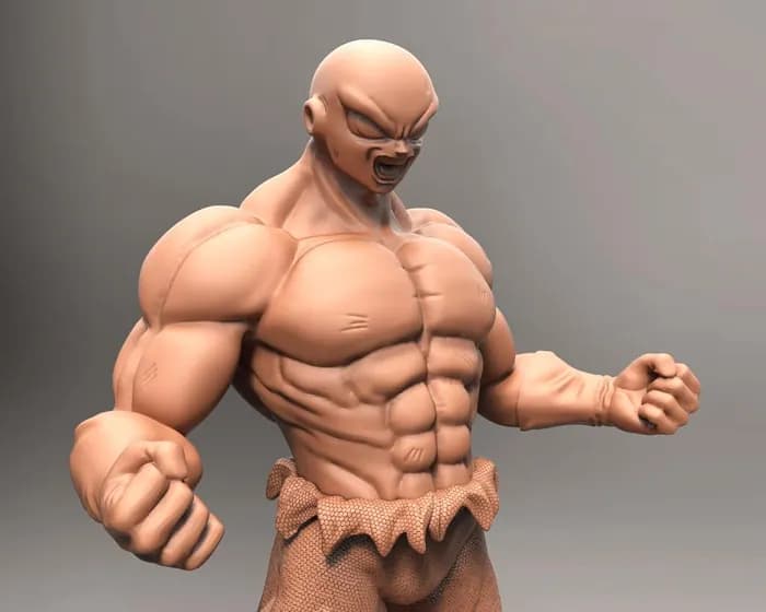 STL - jiren washed render 2