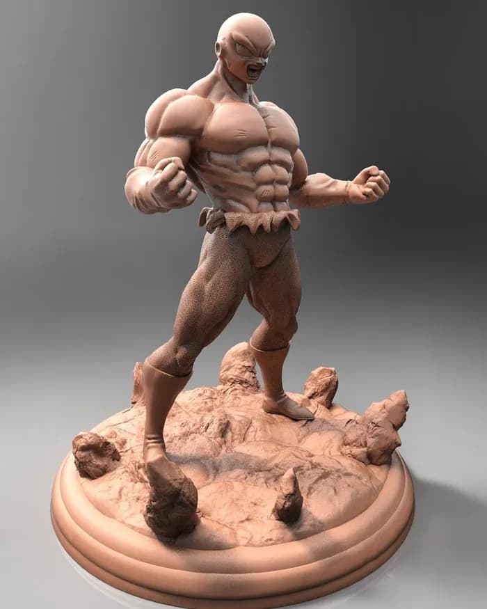 STL - jiren washed render 3