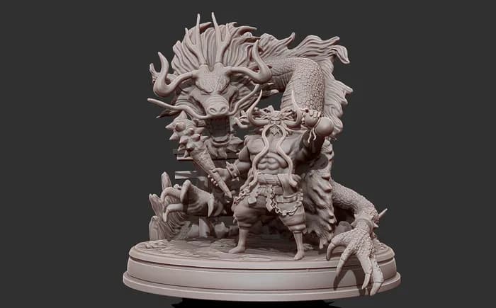 STL - kaido (cg trader) render 3