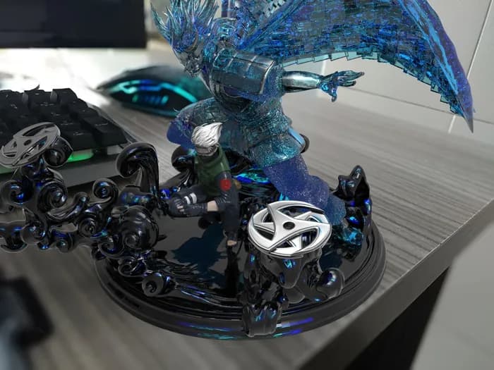 STL - kakashi and susano v0 2 render 2