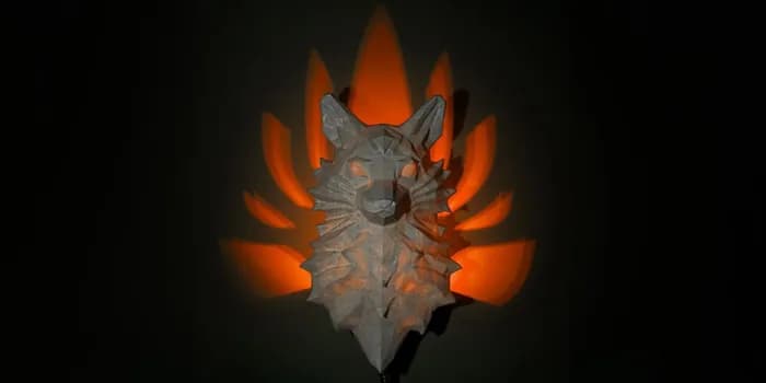 STL - lampara zorro
