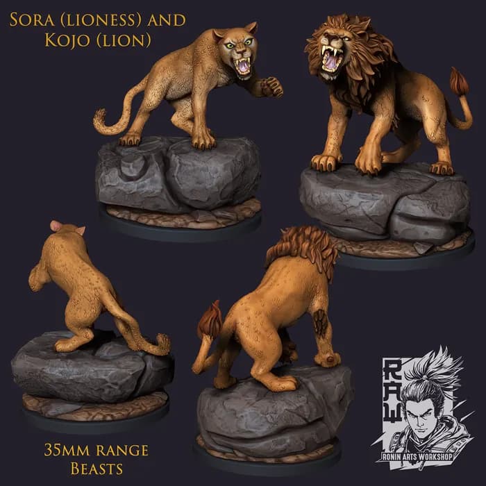 STL - lions felinefury leones