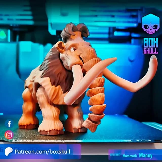 STL - manny the mammoth
