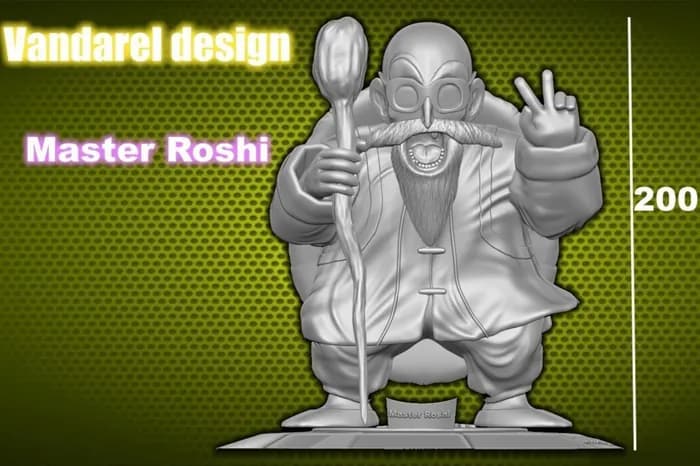 STL - master roshi vandarel