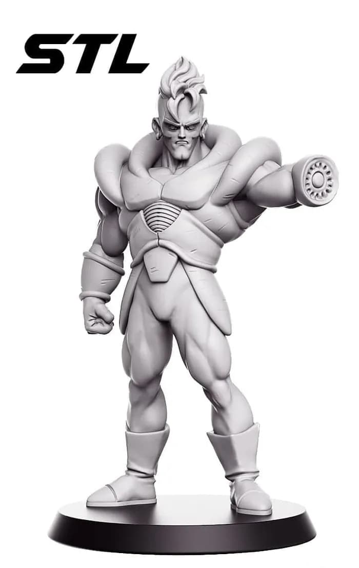 STL - miniature android 16 dragon ball