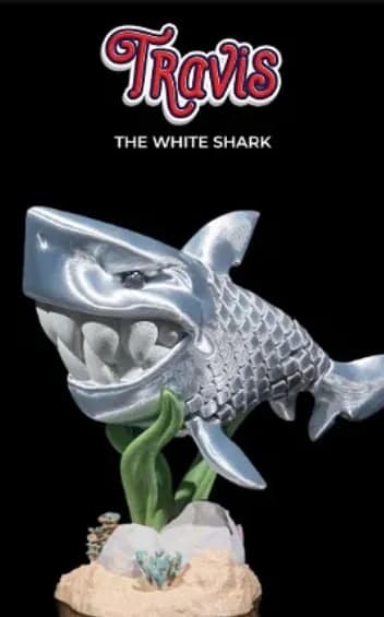 STL - mr3d travis the white shark