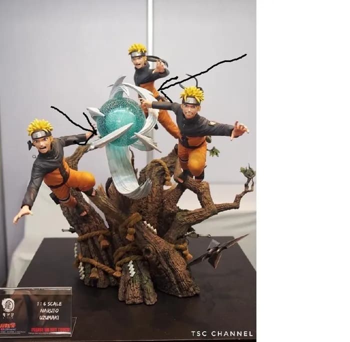 STL - naruto diorama commisioned