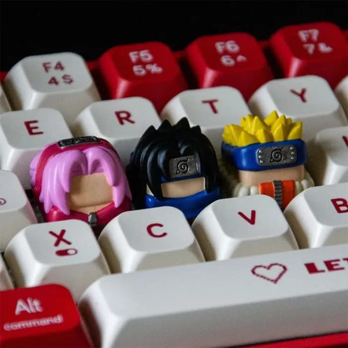 STL - naruto keycaps