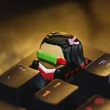 STL - nezuko keycap