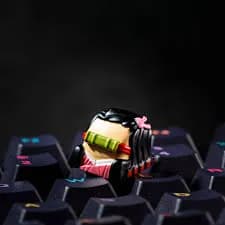 STL - nezuko keycap render 2