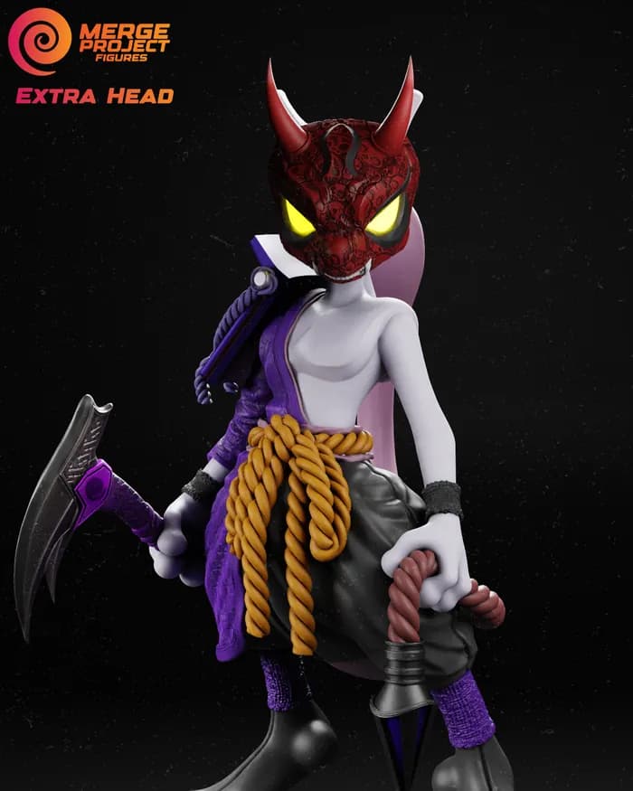 STL - nostalgic studios mewtwo oni
