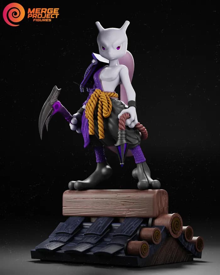 STL - nostalgic studios mewtwo oni render 2