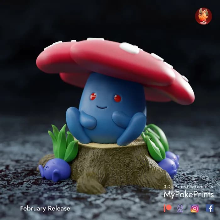STL - oddish and vileplume