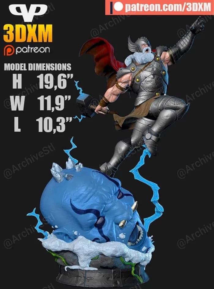 STL - old king thor