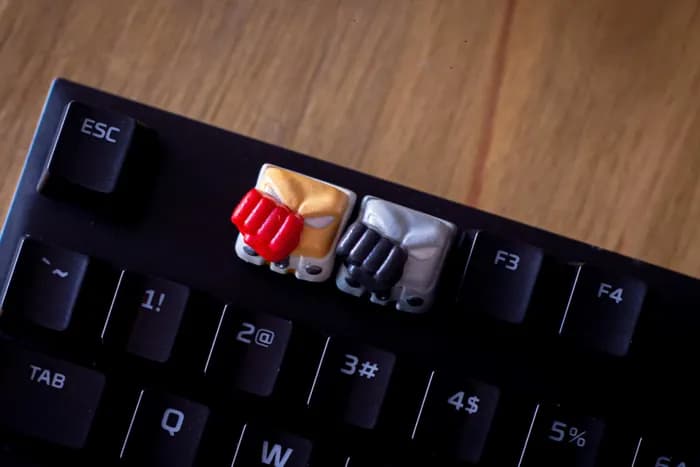 STL - one punch man keycap