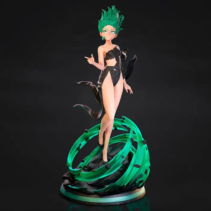 STL - one punch man tatsumaki render 2