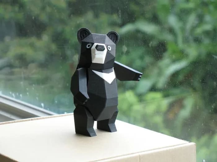 STL - oso negro