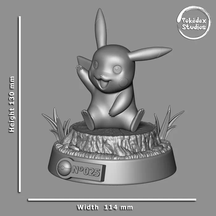STL - pikachu pokemon