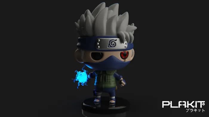 STL - plakit naruto kakashi