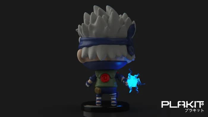 STL - plakit naruto kakashi render 3