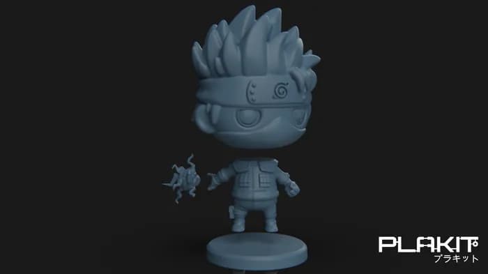 STL - plakit naruto kakashi render 5