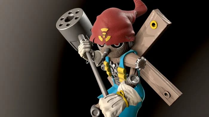 STL - puppetmon digimon