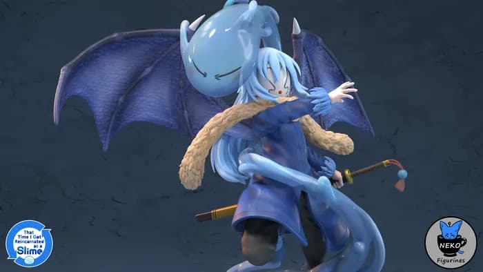 STL - rimuru tempest (tensura slime) render 4