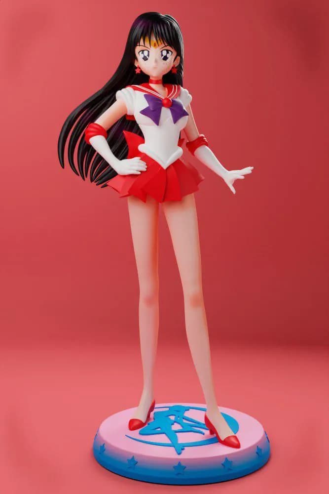 STL - sailor mars presupported