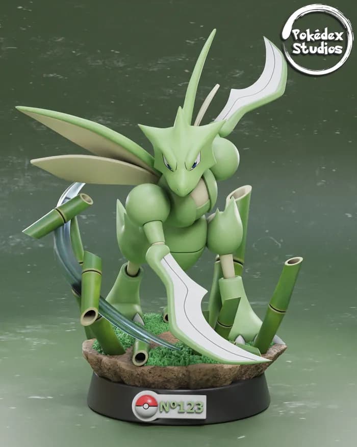 STL - scyther render 1