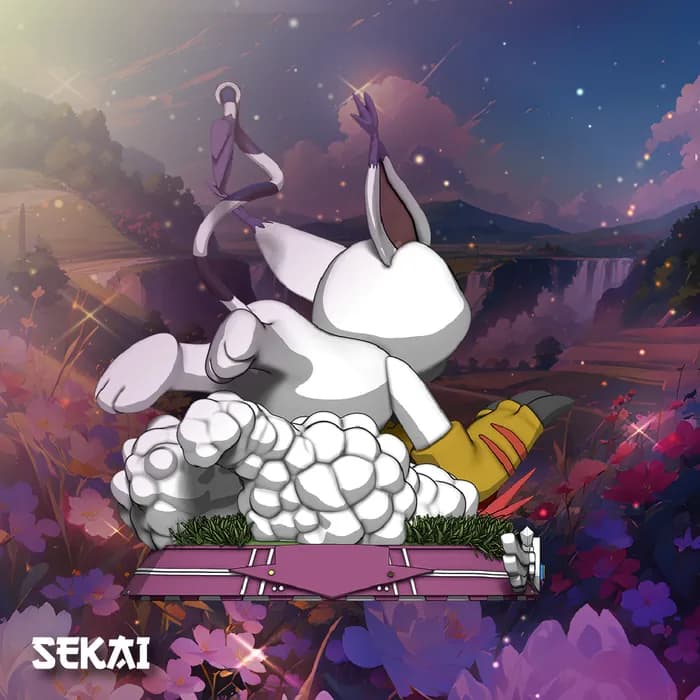 STL - sekai 3d gatomon digimon render 3