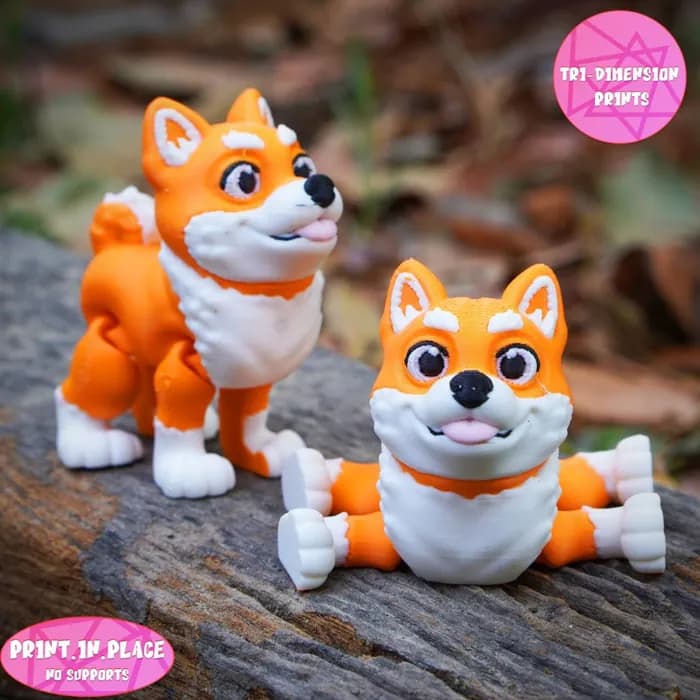 STL - shiba inu pack