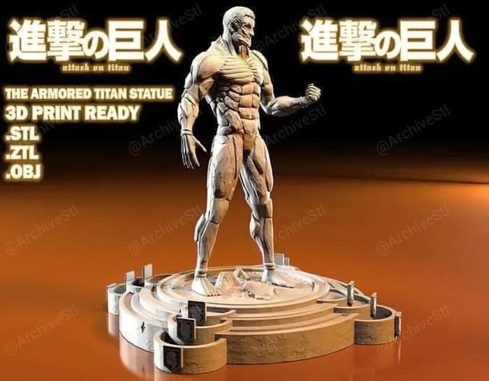 STL - shingeki no kyojin
