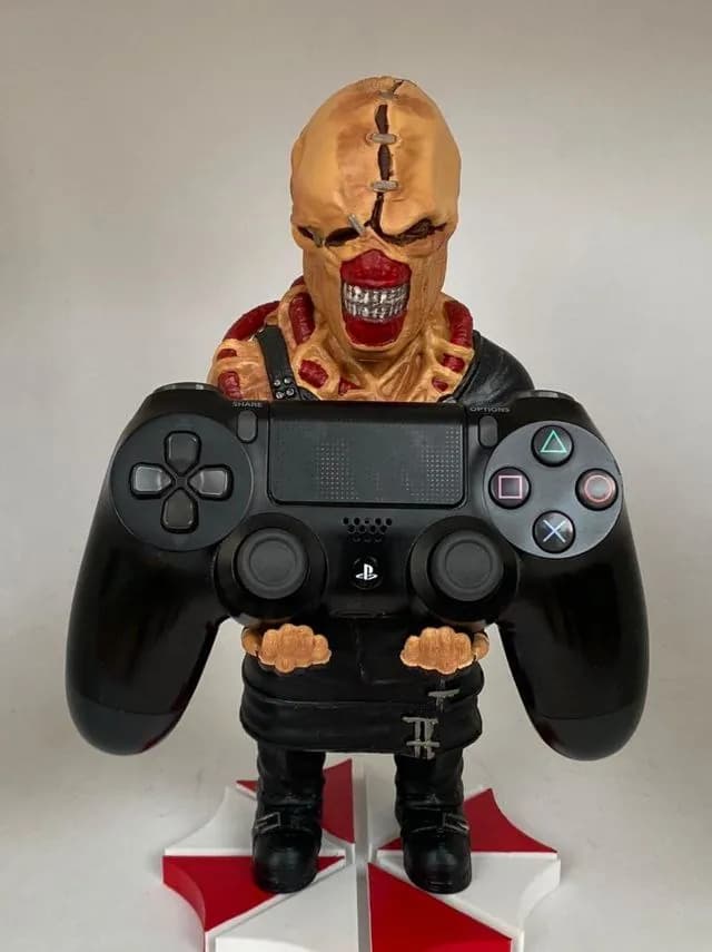 STL - soporte joystick nemesis resident evil