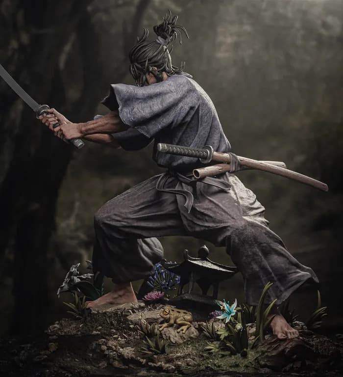 STL - 1 6 miyamoto musashi render 3