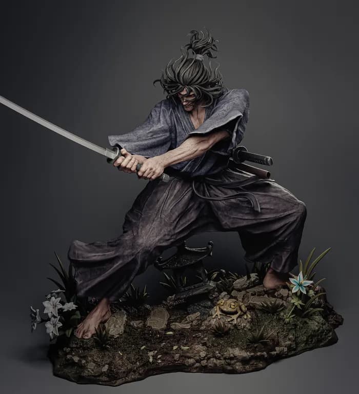 STL - 1 6 miyamoto musashi render 5