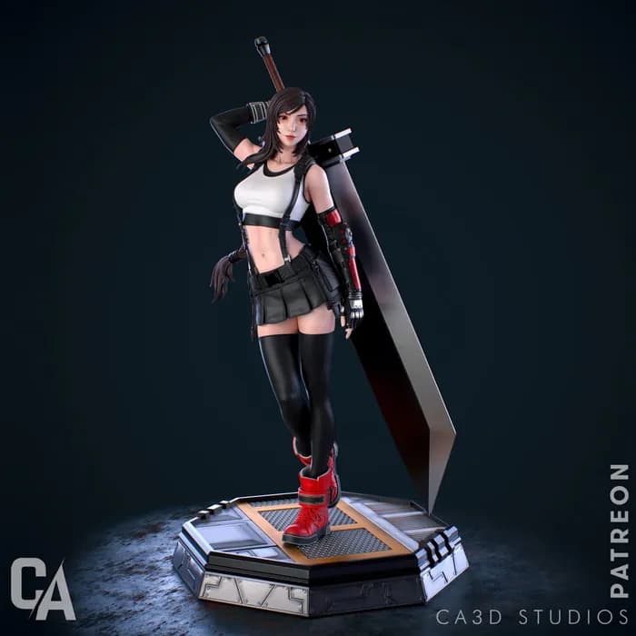 STL - 1 9 scale tifa