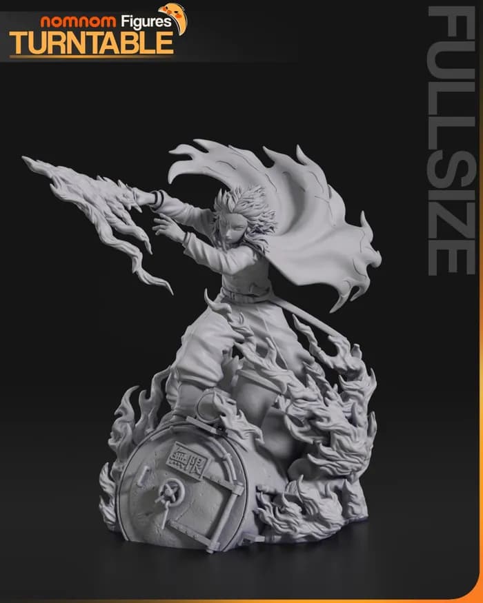 STL - 178mm rengoku render 2