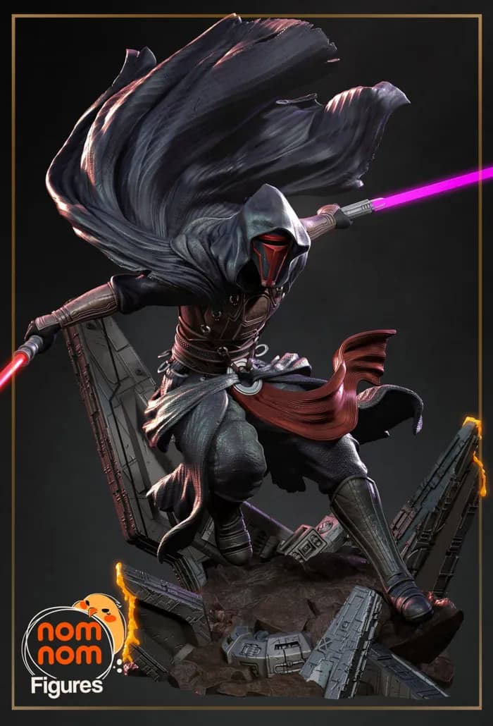 STL - 178mm split darth revan@hehestl