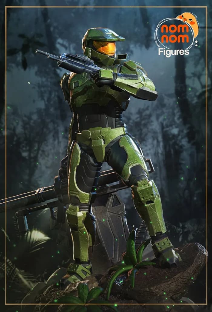 STL - 178mm split master chief
