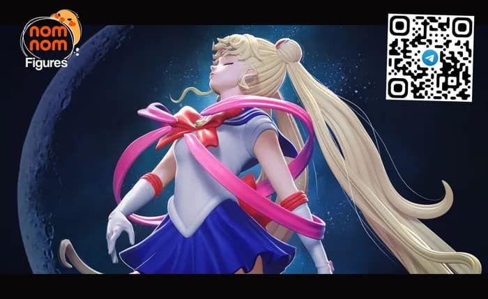 STL - 178mm split sailormoon