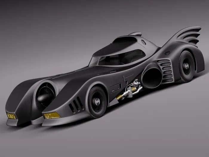 STL - 1989 batmobile william la saga