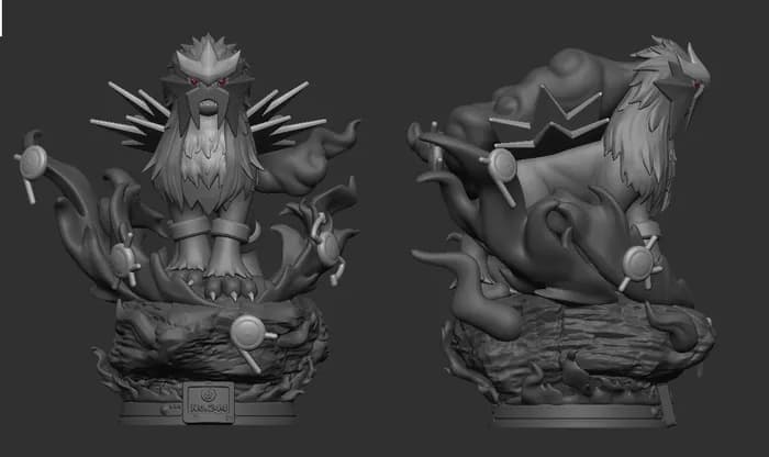 STL - 244 entei pokerus studio