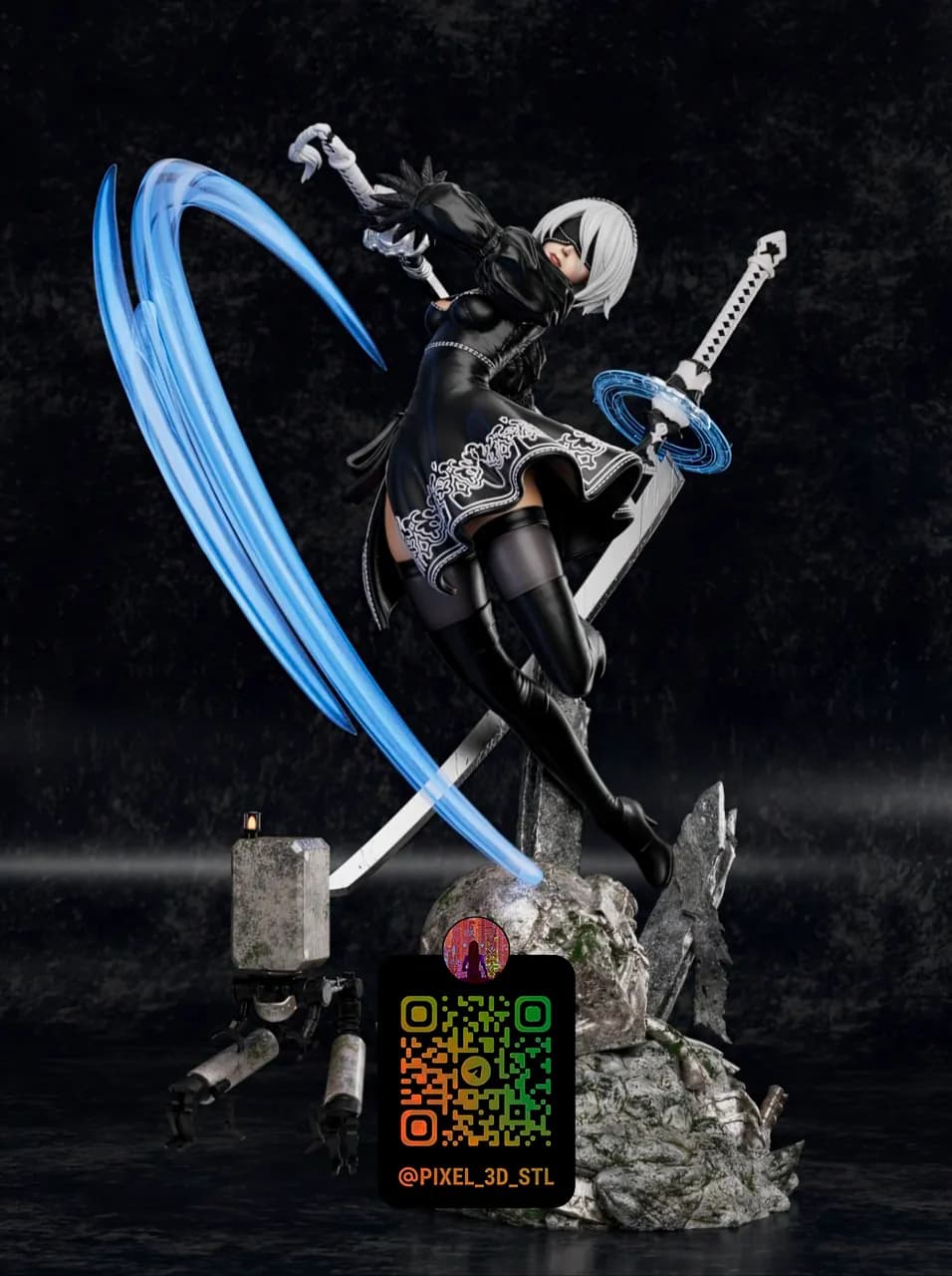 STL - 2B NieR Automata 3