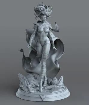 STL - 3dmcf phoenix force emma frost