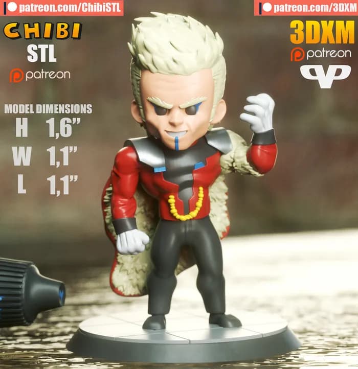 STL - 3dxm collector chibi